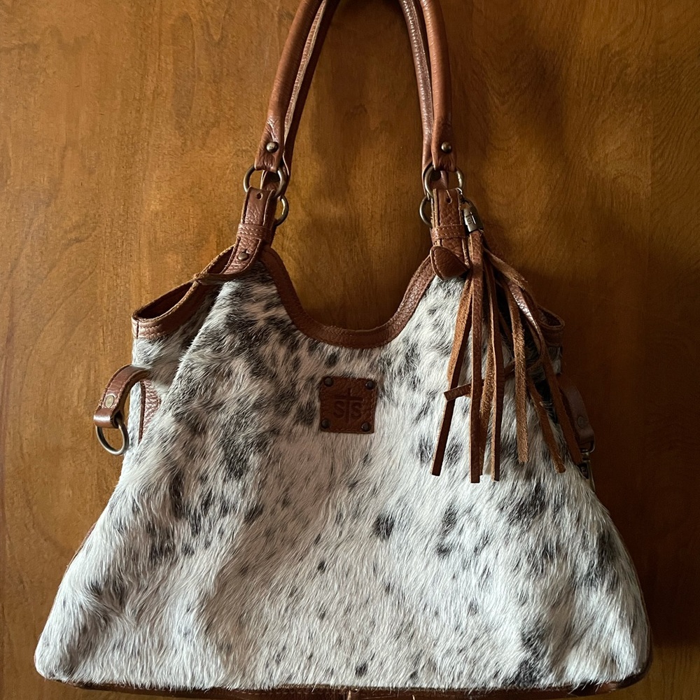STS The Classic Large Hobo Hair-On Bag